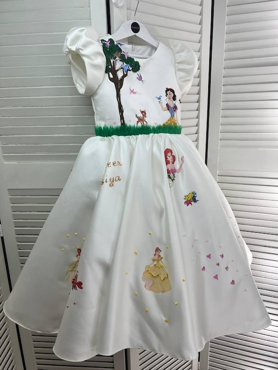 disney character green dress Disney Q Posket Petit Story of Belle Green Dress main image 0