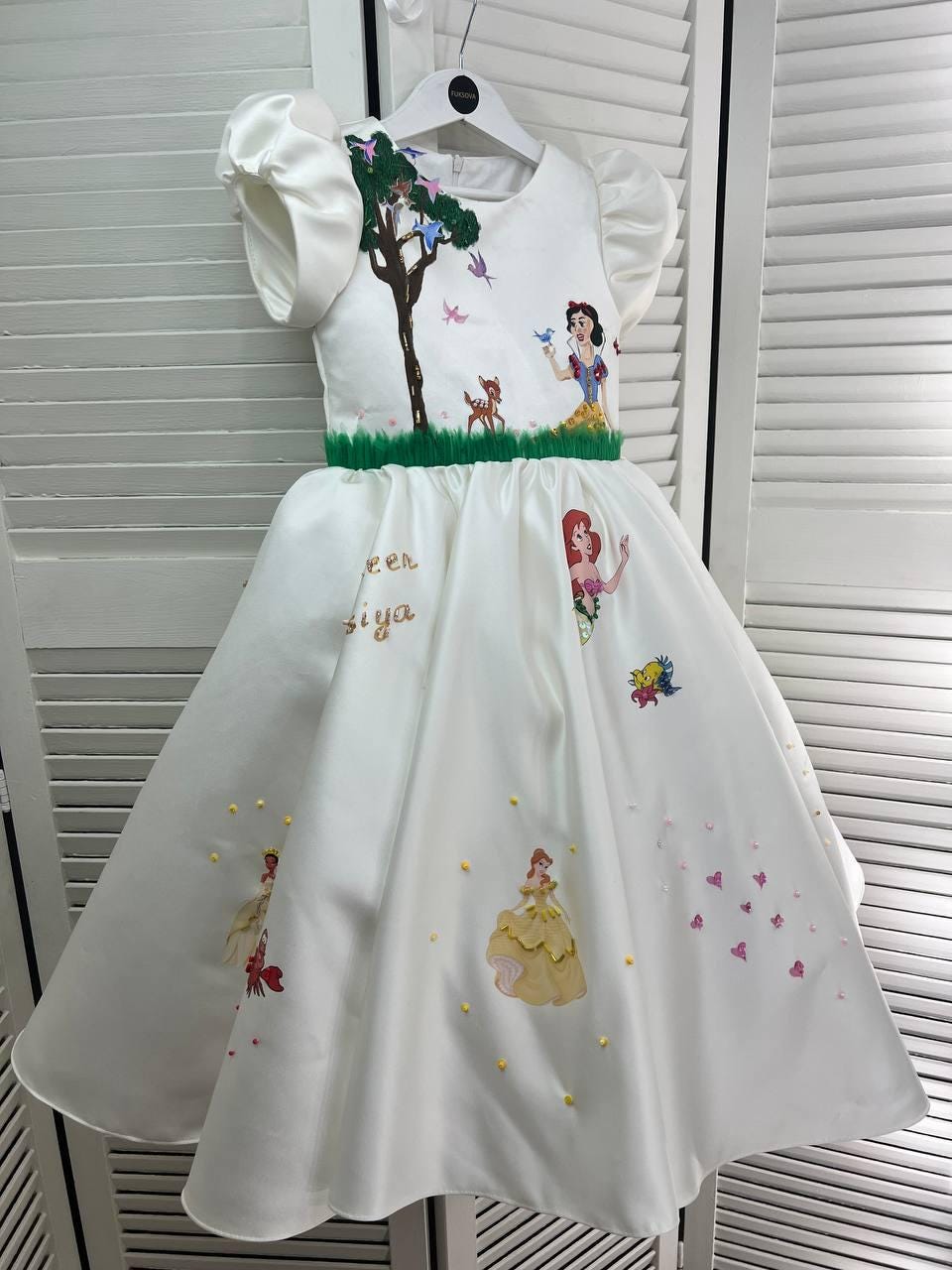 custom princess dress for kids Bella Princess Girls Dress