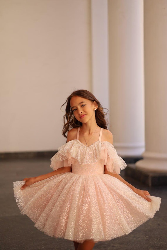 blush glitter dress Time To Shine Gold Sequin Mini Dress