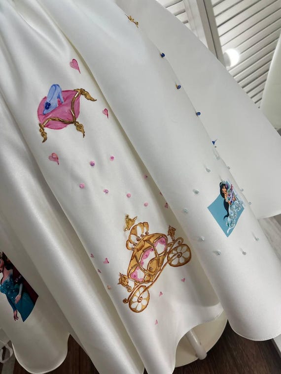 custom made disney princess dresses Customer order heading to Nevada Princess Cinderella Inspired Tutu Dress #costume #princessdress #disney #princess #custommade