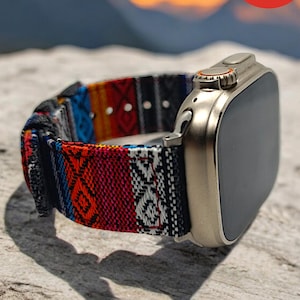 Woven Nylon Apple Watch Band: Durable, Sweat-Resistant Strap