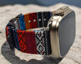Apple Watch Band. Nylon Strap. Knitting Watch Band. Apple Watch All Series Band. Suitable For Daily Use.