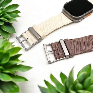 Smart Watch Band. Nylon Strap. Knitting Watch Band. Apple Watch All Series Band. Suitable For Daily Use.