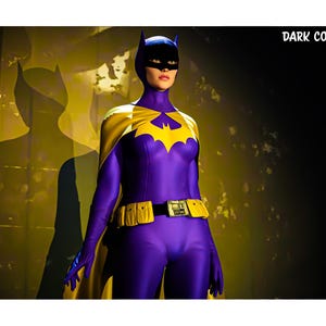 Batgirl Costume - Etsy Norway