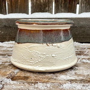 Porcelain Butter keeper | butter porcelain | Butter crock | French butter dish | Housewarming gift | Kitchen | Butterdish | Handmade