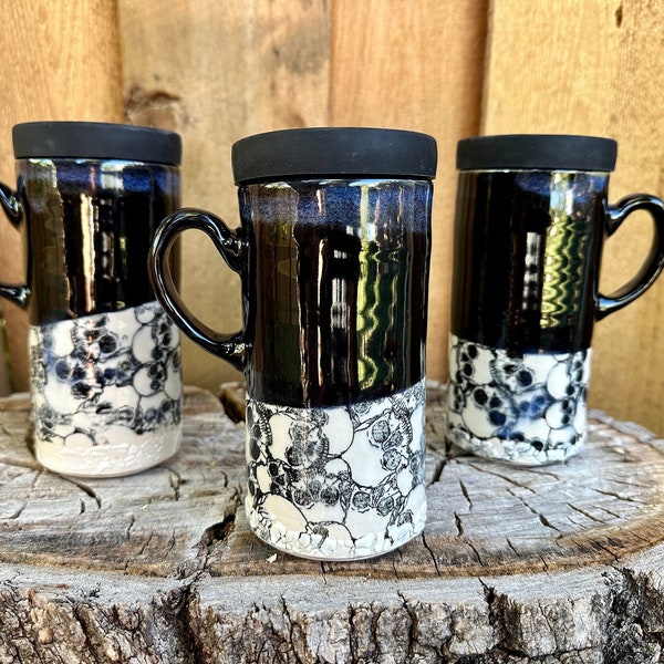 Porcelain Travel Mug Etsy