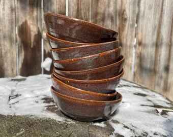 Ramekin dipping bowl | Mini side bowl | Ceramic baking dish | Wheel-thrown handmade | Sauce bowl | Cooking bowl | Ceramic baking dish