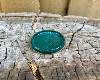 Mini Catch All Dish Set with Weave Pattern | Handmade Pottery Dish for Jewelry, Change, Etc. | Bedside Plate for Sensory Lovers