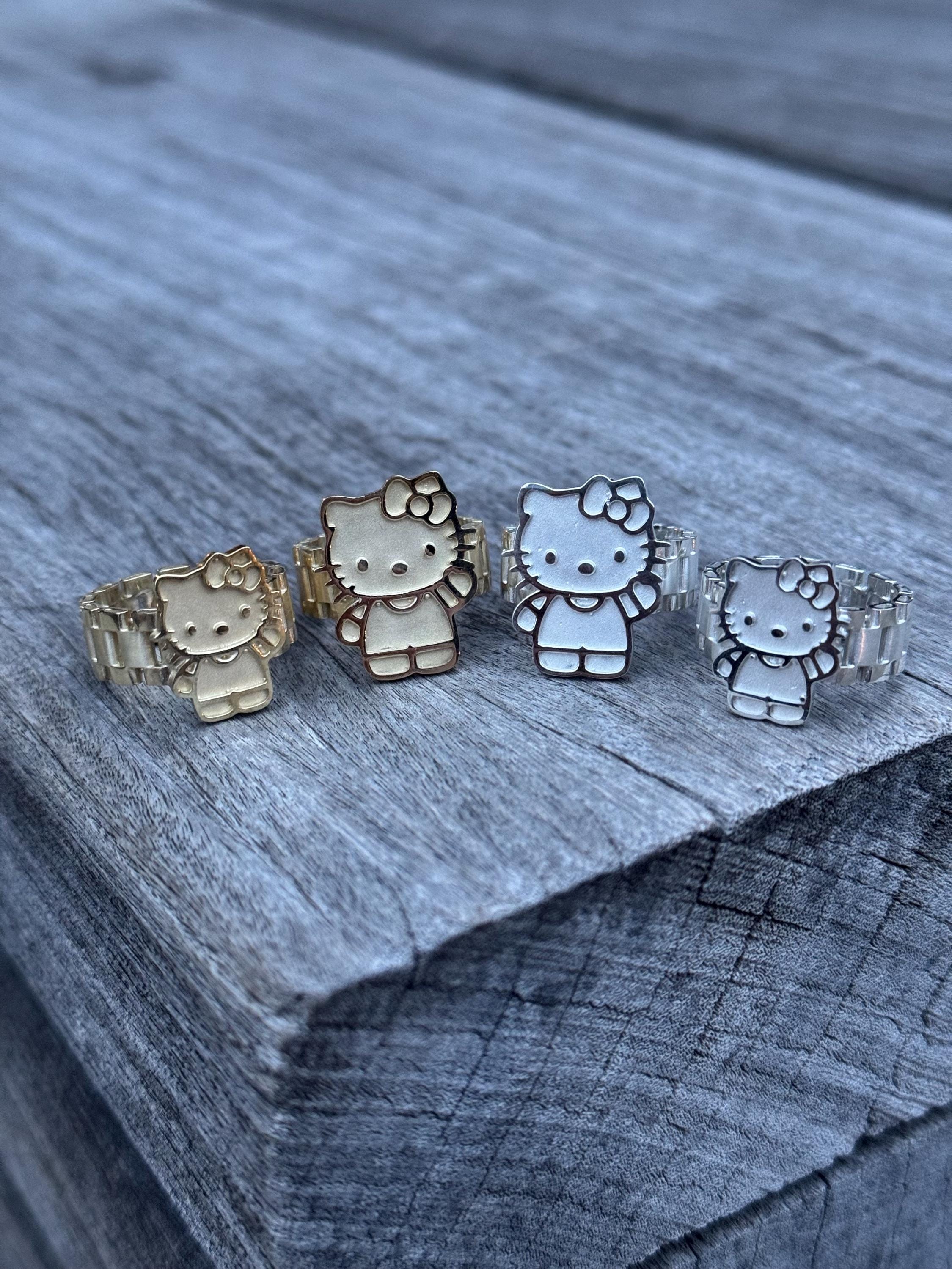 Hello kittys ring - Etsy 日本