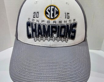 2015 Conference Champions Alabama Sec Championship Hat Cap by Locker Room NWOT