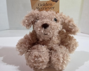 Aroma Home Golden Retriever Heatable Plush Toy Lavender Scented Microwavable