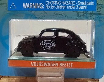 Jada 1:64 Black Speed Bug Club Volkswagen Beetle Die Cast Car