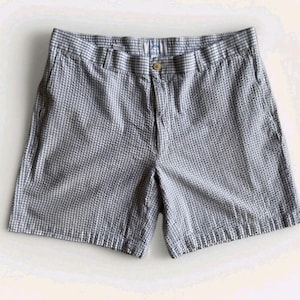 Southern Tide Shorts Mens 40 Blue White Seersucker Chino Lightweight Breathable bild 1