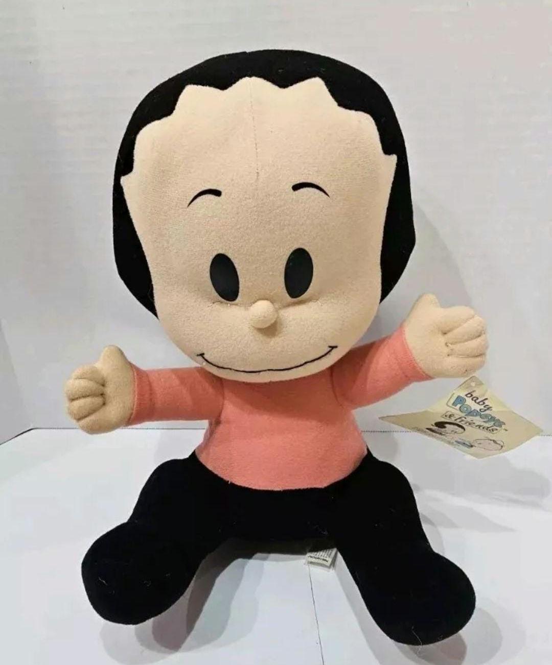 Peluche Vintage Olive - Poupée Wimpy Popeye