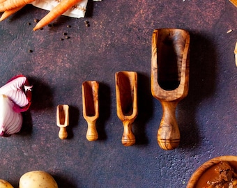 Wooden Scoops for Canisters