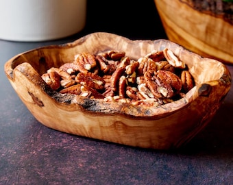 Medium Rustic Olive Wood Dish