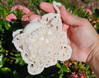 Bolsa para guardar jabón de ixtle mexicano / Jabonera de ixtle