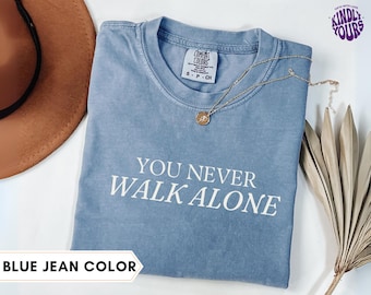 You Never Walk Alone Shirt, Bangtan Inspired Shirt, Bangtan Army Shirt, Kpop Fan Gift, Bangtan Merch, kpop Inspired Clothing, kpop fandom