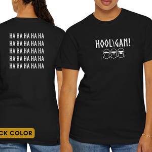 Hooligan Shirt, Funny Graphic Tee, Edgy Streetwear Shirt, Unisex Oversized Tee, Viral Trend Shirt, Aesthetic Outfit, Gift For ARMY, Cool Tee Bild 5