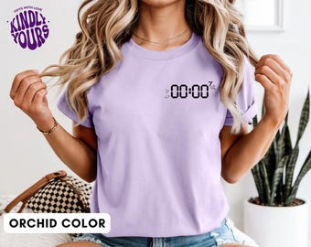 Zero OClock Shirt, Bangtan Inspired Tee, Kpop Fan Gift, Korean Music Graphic Shirt, Army Inspired Minimalist Unisex TShirt, Kpop Fan Shirt
