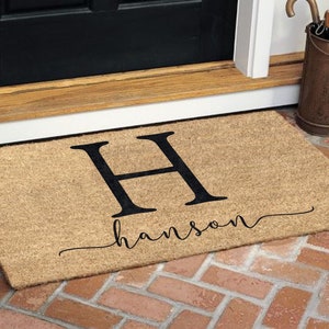 Personalized Custom Coir Coconut Husk Doormat Available In Three Sizes
