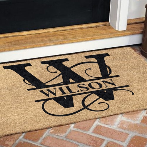 Custom Doormat Personalized Doormat Door Mat Personalized Etsy