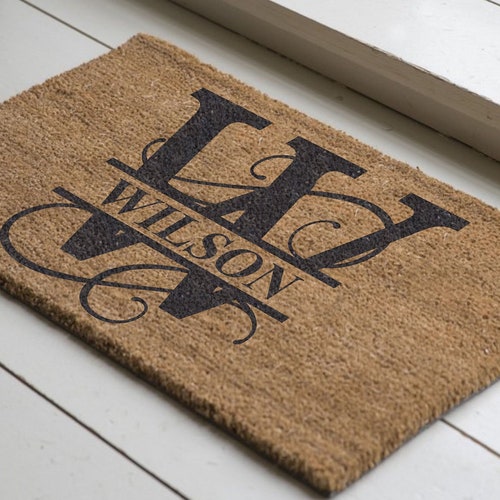 Custom Doormat Personalized Doormat Door Mat Personalized Etsy