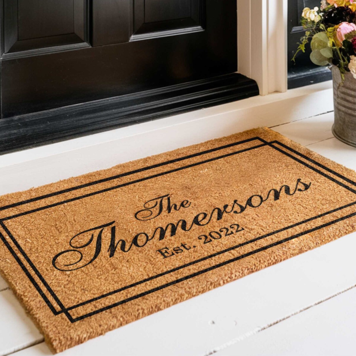 Personalized Welcome Mat