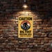 Caution Bigfoot Breeding Area Sign Funny Sasquatch Warning Metal Wall caution-bigfoot-breeding-area-sign-funny-sasquatch-warning-metal-wall