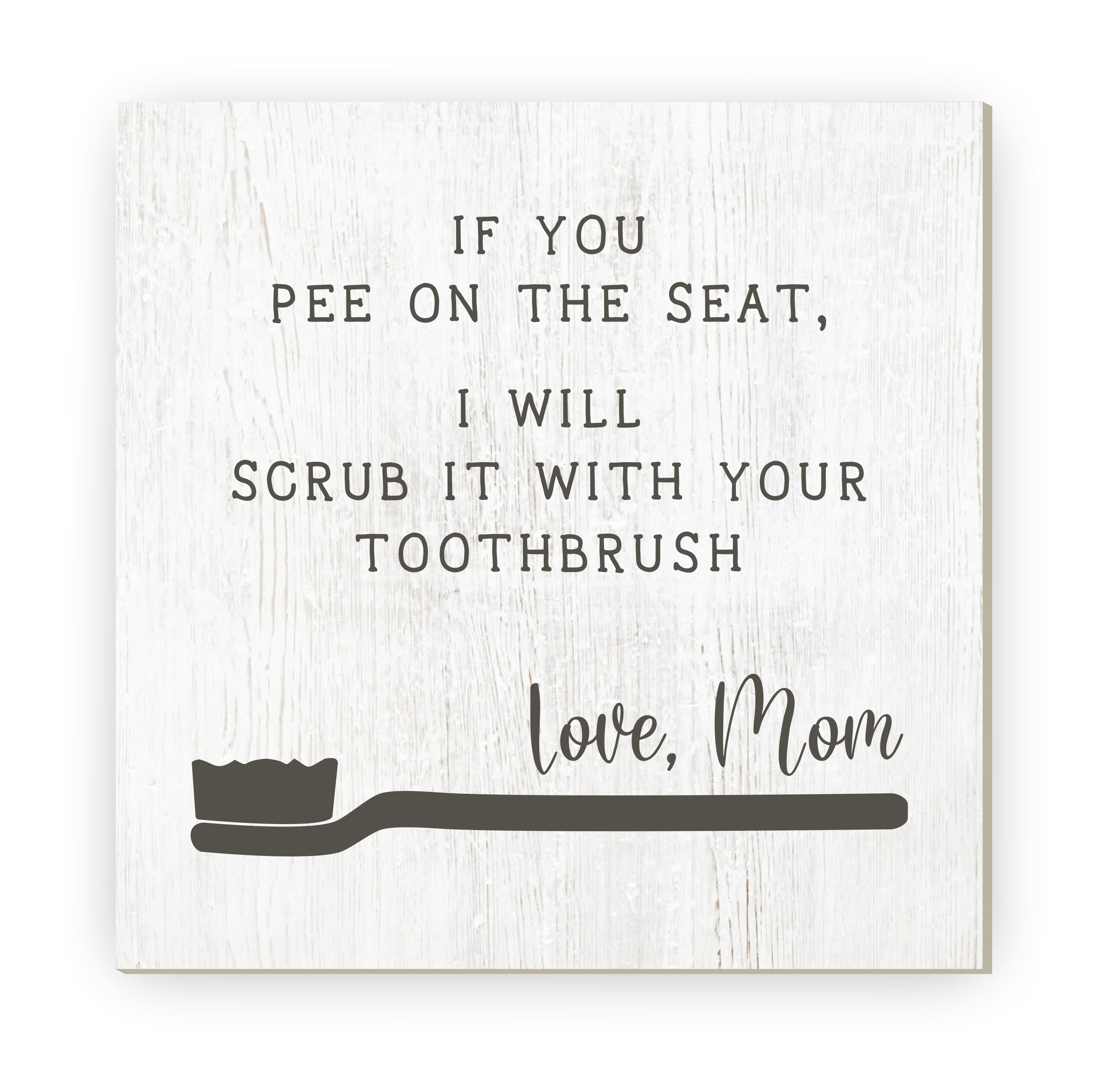 If You Pee on the Seat Funny Bathroom