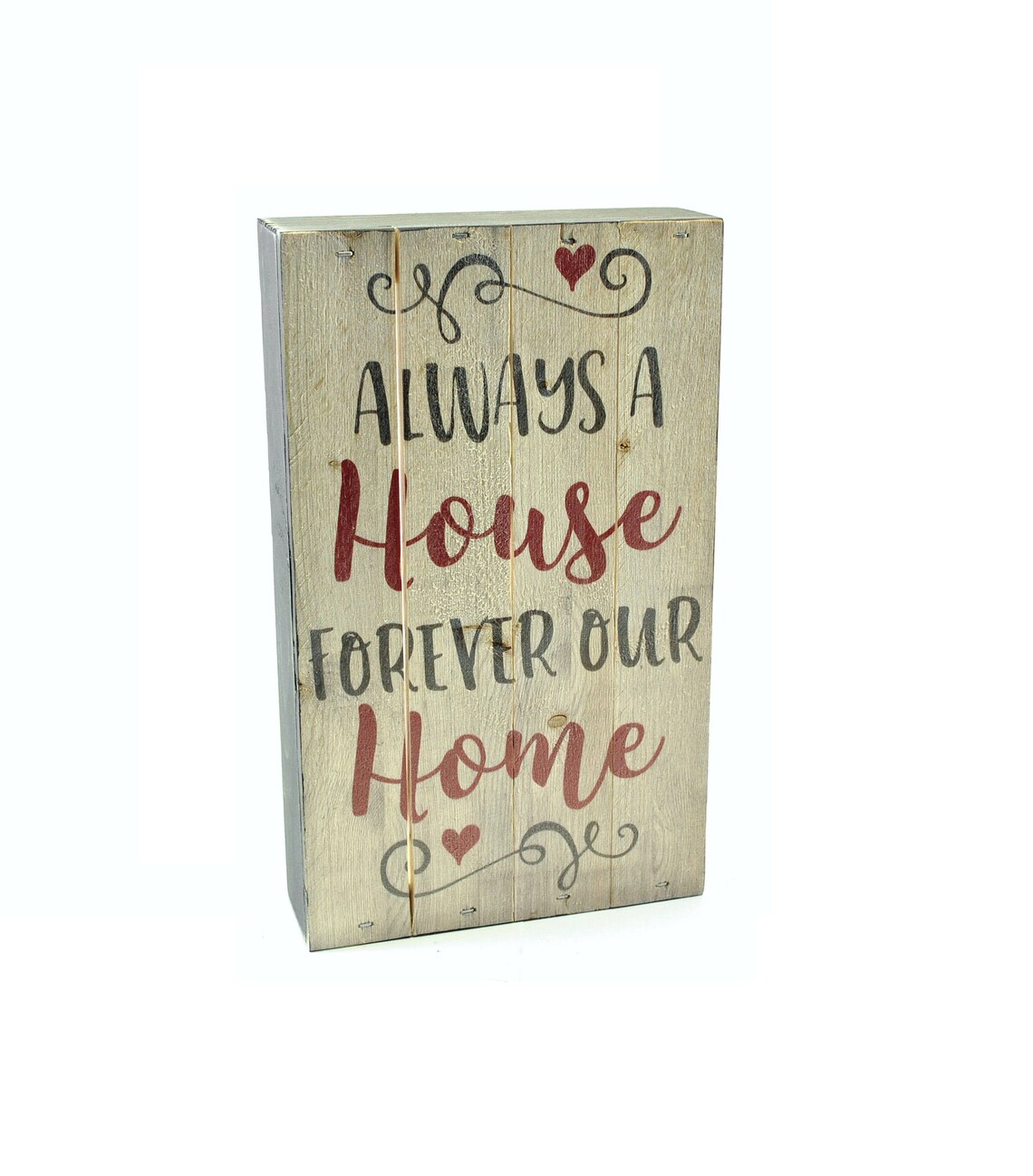 Always A House Forever Our Home Pallet Box Sign 6x10 Etsy