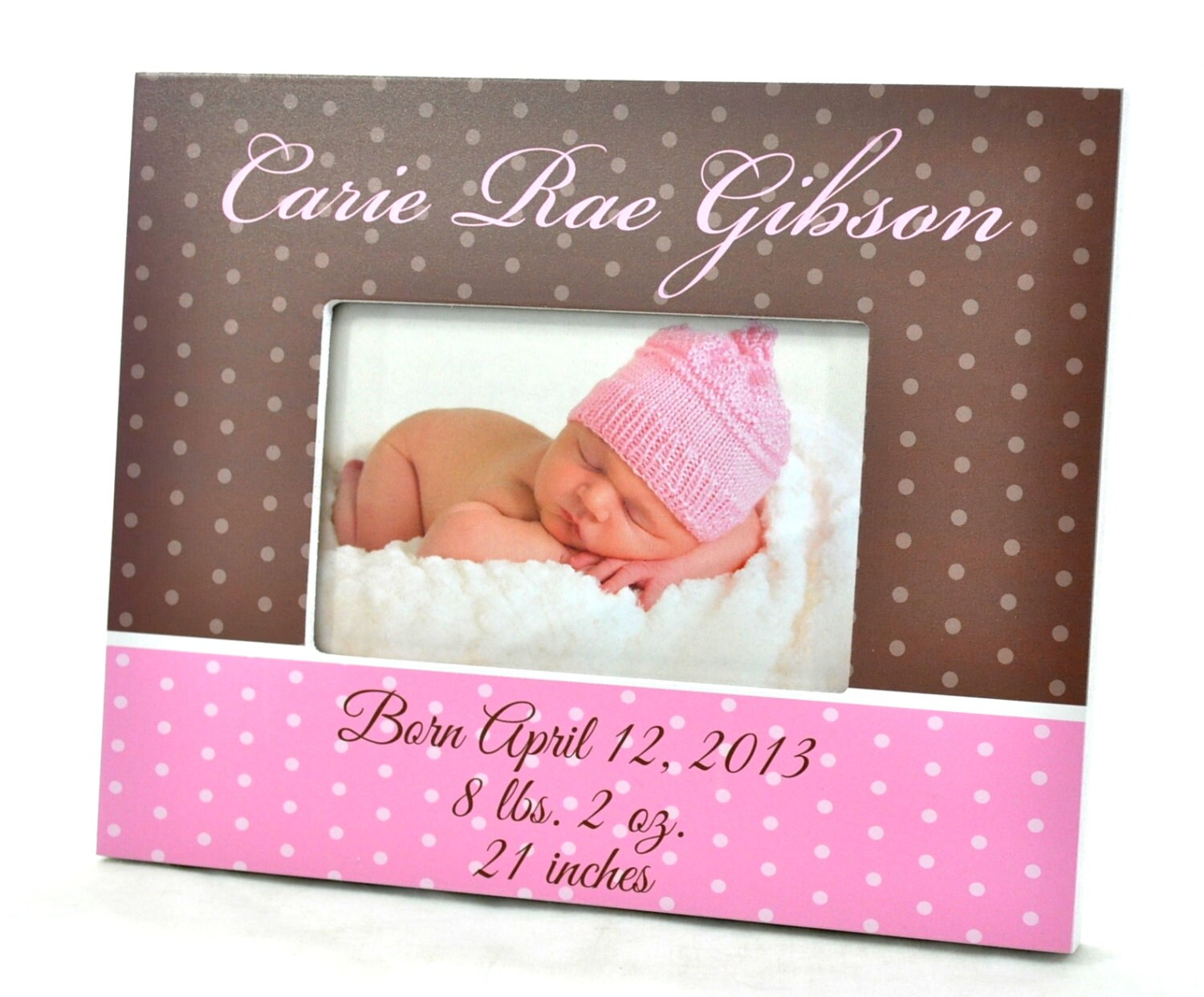 Personalized Picture Frame for 4x6 Photo Baby Girl Baby Boy Etsy