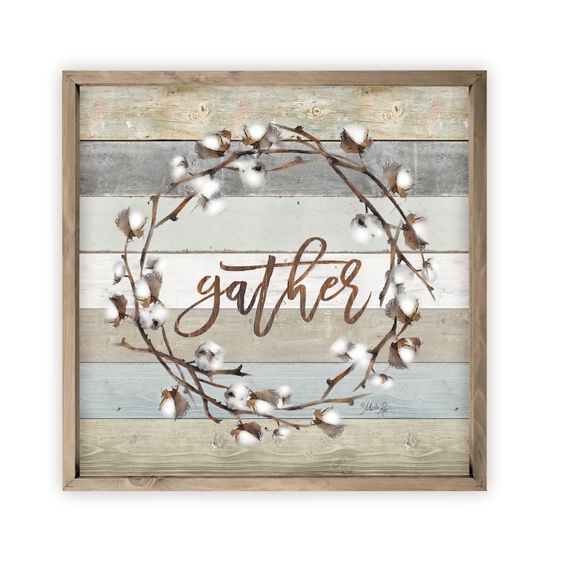 Gather Sign - Etsy