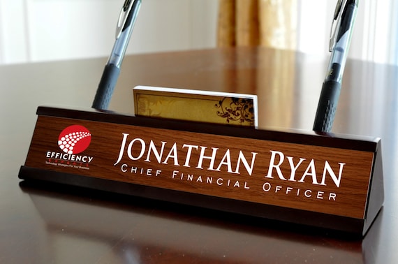 Personalized Name Plate Desk Name Plate Etsy