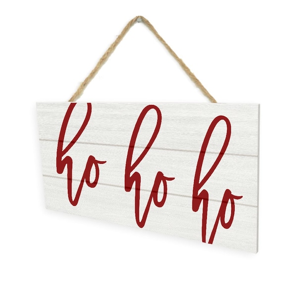 Wooden Ho Ho Ho Signs - Etsy