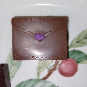 Paquete de 4 caramelos de chocolate con carta de amor para San Valentín