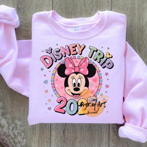 Retro Disneyworld 2025 Png, Disneyworld Matching Png, Minnie Mouse Png, Disney Vacation Matching, Family Trip 2025 Png, Family Vacation Png