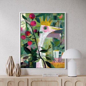 Königlicher Beobachter. Giclée-Leinwanddruck in Fine-Art-Qualität. Serie 17 - No. 1