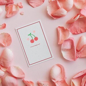 I love you cherry much! Digital Valentines Card