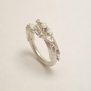 Bague Vivant Argent sertie