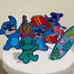 Stitch Cake Toppers