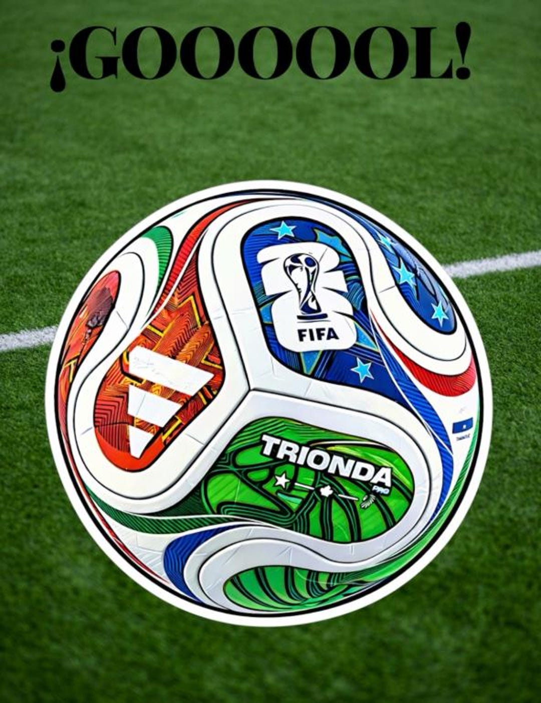 2026 World Cup Official Match Ball -inspired Sticker | Trionda Soccer ...