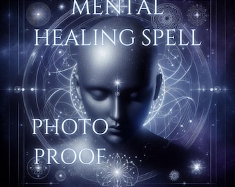 Powerful Mental Healing Spell Reading Stress Removal Ritual Same Day Cast Powerful Emotional Recovery Magic Love Spell Mental Cleanse Spell