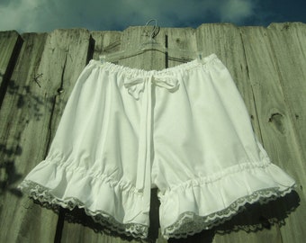 Items similar to Black bloomers with lace and ruffles on Etsy