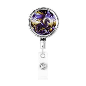 Subtle Pride Heavy Duty Metal ID Badge Reel-ENBY