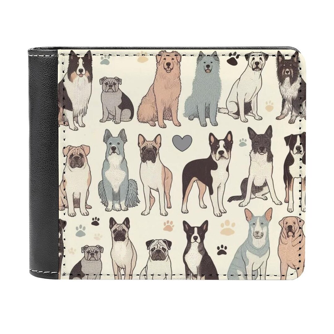 Dog Wallet Must Love Dogs Bi-fold Leather Wallet - Etsy