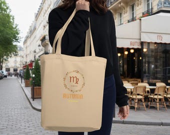 Virgo Autumn Zodiac Tote