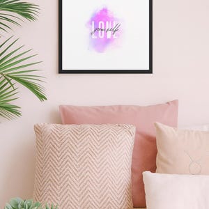 Love Yourself Wall Art Print