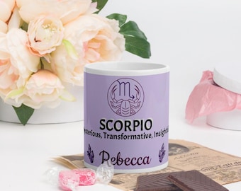 Scorpio Zodiac Mug Personalized Coffee Cup