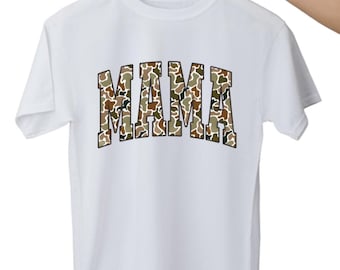 Camo Mama Adult Shirt